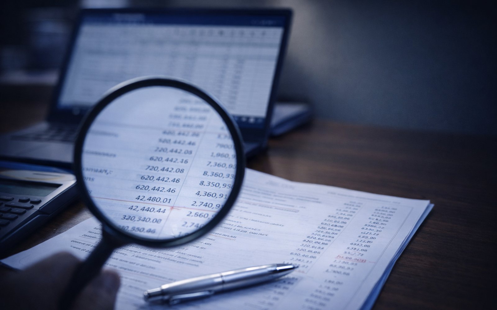 Revisión de documentos e información financiera para auditoría externa